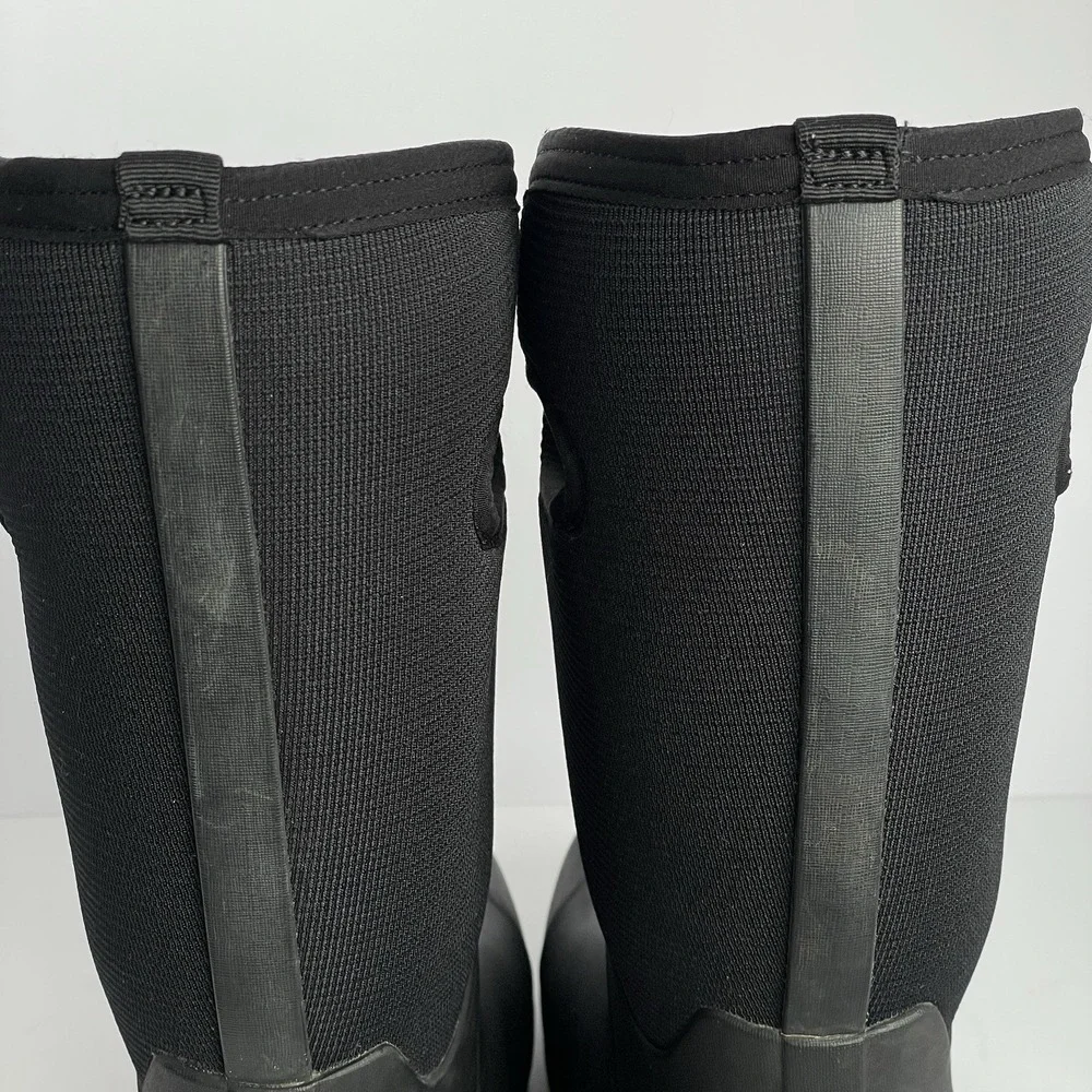 Bogs Bozeman Tall Black Seamless Boot‎ Mens 8 Insulated Waterproof Outdoor Work